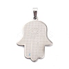Non-Tarnish 201 Stainless Steel Pendants STAS-C062-03P-1