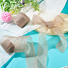 2Rolls Polyester Hot-fix Rhinestone Raw Edges Ribbon OCOR-TA0003-95G-7