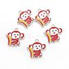 Alloy Enamel Pendants EA5857Y-1-1