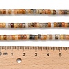 Natural Crazy Agate Beads Strands G-Z110-A22-2x4mm-5