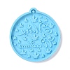 Christmas Ball with Snowflake Pendant Silicone Molds LS-DIY-K051-18-1