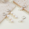 2 Pairs 201 Stainless Steel Hoop Earring EJEW-HS00009-5