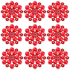 20pcs Alloy Rhinestone Cabochons ALRI-GA0001-08B-1
