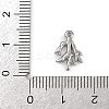 Marine Animal 304 Stainless Steel Coral Shape Charms STAS-K287-07B-P-3
