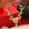 Christmas Theme Alloy Brooch Pin LK2414-8-1