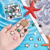 40Pcs 8 Style Alloy Pendants FIND-AR0003-97-4