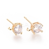 Brass Ear Studs LS-X-KK-S347-150-2
