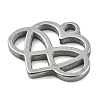 Non-Tarnish Laser Cut 304 Stainless Steel Charms LS-STAS-G323-03P-2