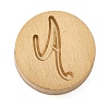 Golden Tone Brass Letter Stamps LS-KK-R005-01A-1