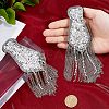 2Pcs Fashionable Tassel Epaulettes DIY-FH0008-89B-P-3