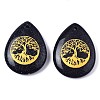 Synthetic Blue Goldstone Pendants G-T122-71B-2