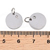 316 Surgical Stainless Steel Pendants STAS-J038-06P-3