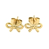 Ion Plating(IP) 304 Stainless Steel Stud Earrings EJEW-S223-02G-1