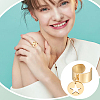 304 Stainless Steel Rings RJEW-UN00025-6