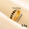 Heart 304 Stainless Steel Enamel Cuff Ring EH9292-3-1