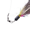 Mega Pet Cat Teaser Replacement Feather with Bell AJEW-MP0001-22-16