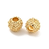 Rack Plating Alloy European Beads FIND-B034-23G-2