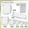 7Pcs Square & Rectangle Acrylic Stamp Block Stamping Tool Sets DIY-OC0012-70-2