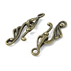 Tibetan Style Hook and Eye Clasps LS-MLF1157Y-NF-3