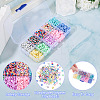 70G 10 Colors Handmade Polymer Clay Beads CLAY-TA0001-76-5