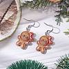 Christmas Resin Dangle Earrings EJEW-JE06089-2