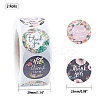 1 Inch Thank You Sticker Self-Adhesive Kraft Paper Gift Tag Stickers DIY-GL0001-05-13-2