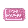 Valentine's Day Printed Opaque Acrylic Pendants FIND-D283-11E-1