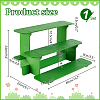 3-Tier Wooden Dice Organizer Display Riser Racks ODIS-WH0086-147-2