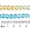 Transparent Painted Glass Beads Strands LS-DGLA-A034-T8mm-A13-3