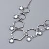 304 Stainless Steel Necklaces NJEW-JN02685-04-3