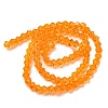 Transparent Glass Beads Strands GLAA-F029-2mm-23-2