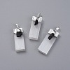 Natural Calcite Big Pendants G-L547-022-2