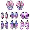 Transparent Epoxy Resin Pendants RESI-FS0002-33B-1