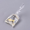Goldfish Water Bag Resin Pendants DIY-WH0121-44B-2