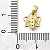 Brass Micro Pave Cubic Zirconia Pendants KK-Z093-06G-3