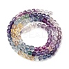 Gradient Color Natural Colorful Fluorite Beads Strands G-NH0001-H01-01-6
