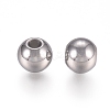 Non-Tarnish 316 Surgical Stainless Steel Beads X-STAS-I144-01C-1