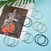 Stainless Steel Hoop Earrings STAS-TA0001-17-12