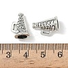Cheerleader Megaphone Tibetan Style Alloy Pendants TIBEP-NH0001-01A-AS-3