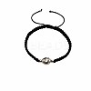 Pure handmade weaving of new Chinese style Alloy Fish Braided Bead Bracelets with high aesthetic value ME1320-1