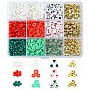 Christmas DIY Acrylic & CCB Plastic & Polymer Clay & Glass Beads Bracelets Jewelry Making Kits DIY-FS0006-22-1