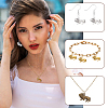 60Pcs Tibetan Style Zinc Alloy Pendants FIND-GA0008-12B-5