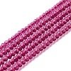 Transparent Glass Beads Strands GLAA-C019-01B-02-1