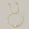Bohemian Style Brass & Imtation Pearl Charm Bracelets CS9892-10-1