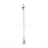 Tarnish Resistant 304 Stainless Steel Chain Extender LS-STAS-N088-40P-1
