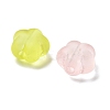 Frosted Transparent Acrylic Beads X-OACR-A032-31-2