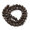 Natural Smoky Quartz Beads Strands G-B167-A09-12mm-5