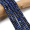 Natural Lapis Lazuli Beads Strands G-A280-A24-01-1