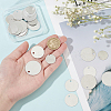 30Pcs 3 Styles Aluminum Pendants ALUM-WR0001-01-3