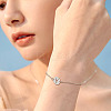 DIY Initial Link Bracelet Making Kit DIY-CF0001-22-8